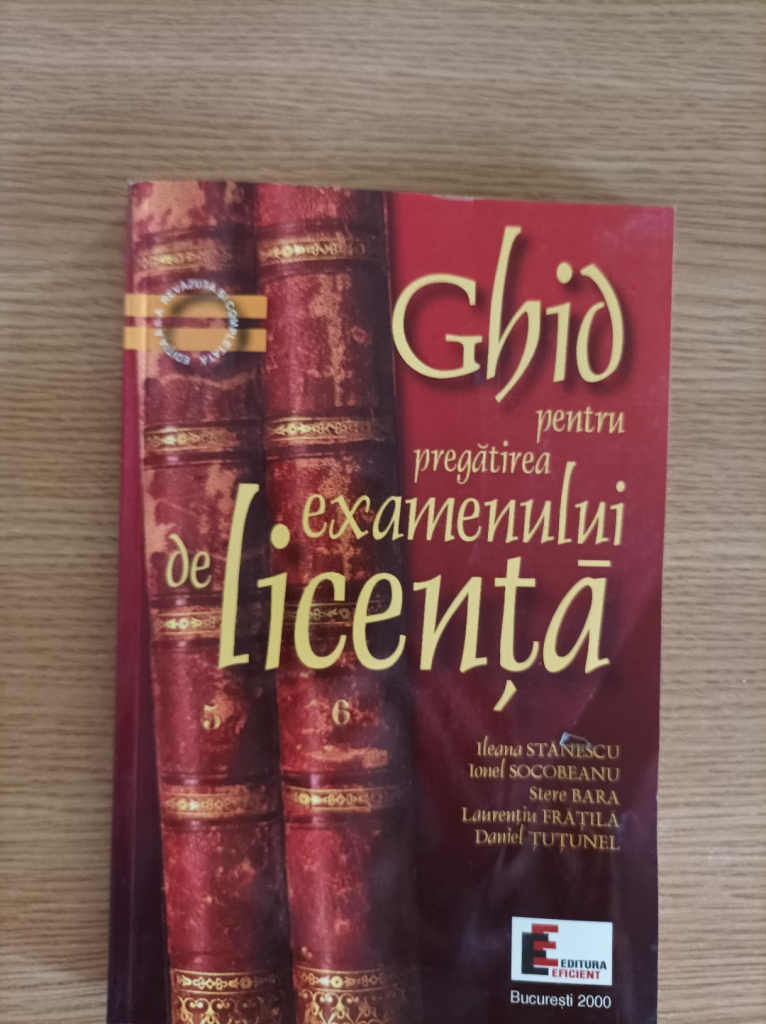 Ghid Pentru Pregatirea Examenului De Licenta Biblioteca Brazi